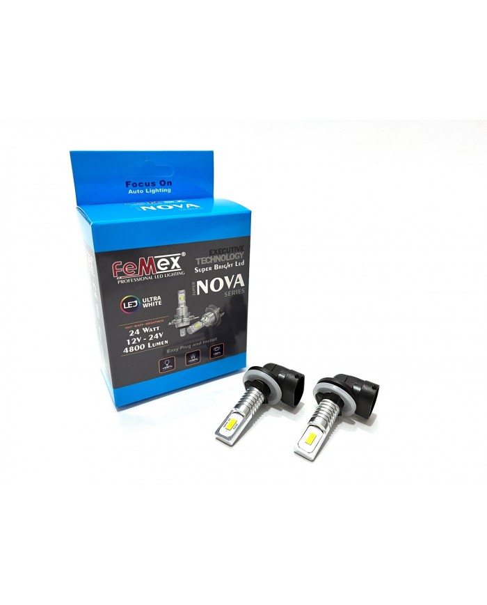 FEMEX Nova Csp 3570 H27 Buz Mavi Led Xenon Led Headlight