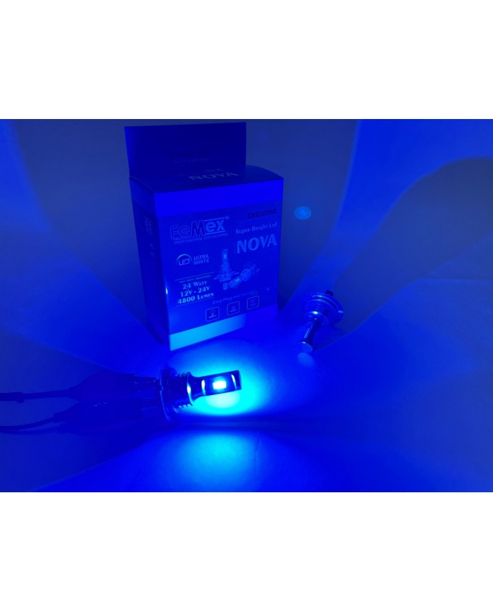 FEMEX Nova Csp 3570 H27 Buz Mavi Led Xenon Led Headlight