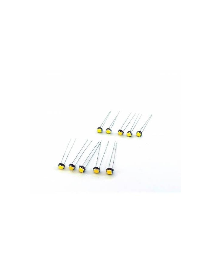 FEMEX Premium 10'lu İnce Bacaklı Kıl Led 3030 Chipset 1smd Mini Led Ampul Beyaz