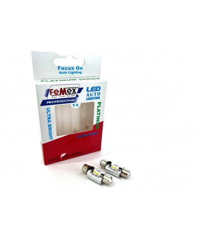 FEMEX Platinum 36mm Sofit Led Ampul CSP Chipset Aktif Canbus