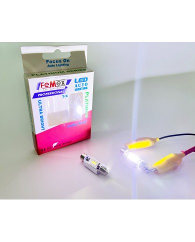 FEMEX Platinum 39mm Sofit Led Ampul CSP Chipset Aktif Canbus