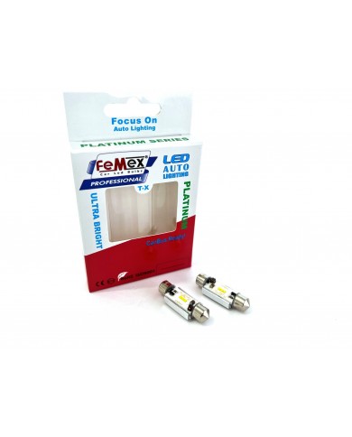 FEMEX Platinum 39mm Sofit Led Ampul CSP Chipset Aktif Canbus