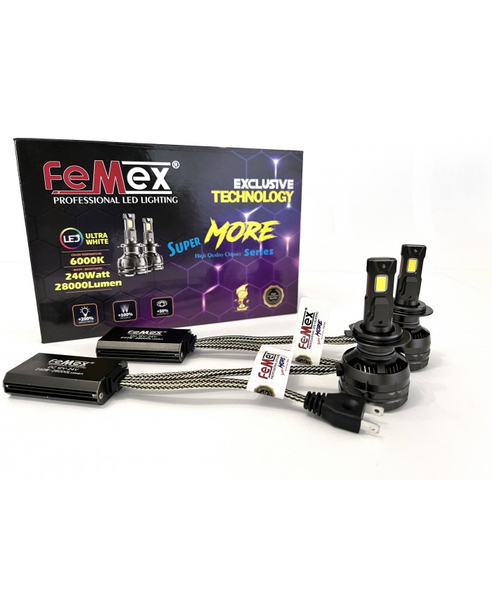 FEMEX SUPER MORE Csp Superior ETI Chipset H7 Led Xenon Led Headlight