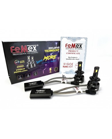 FEMEX SUPER MORE Csp Superior ETI Chipset H7 Led Xenon Led Headlight