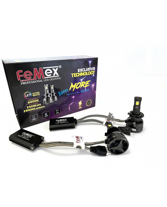 FEMEX SUPER MORE Csp Superior ETI Chipset H7 Led Xenon Led Headlight