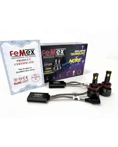 FEMEX SUPER MORE Csp Superior ETI Chipset H8/11 Led Xenon Led Headlight