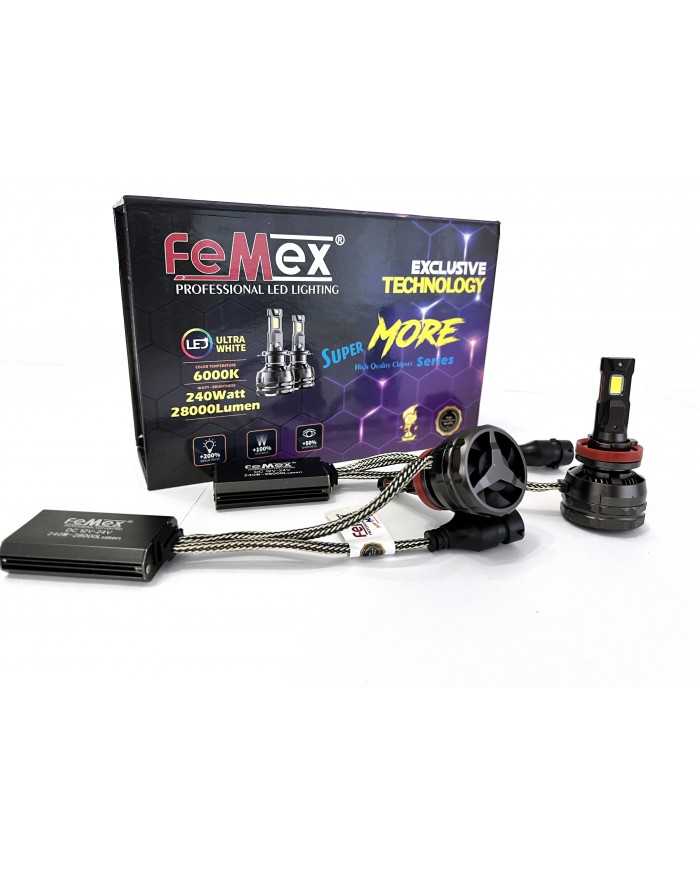 FEMEX SUPER MORE Csp Superior ETI Chipset H8/11 Led Xenon Led Headlight
