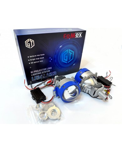 Femex P70 Bi-Led Projektör Far İçi Led Mercek 3,0 Inc High Power Kısa Uzun Birlikte Femex P70 Bi-Led Projektör Far İçi Led Mercek 3,0 Inc High Power Kısa Uzun Birlikte