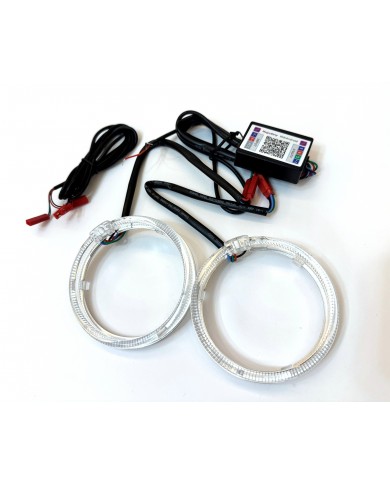 Angel Halka CREE Chipset 95mm RGB Android/Ios Kontrollü