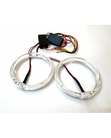 Angel Halka CREE Chipset 95mm Beyaz Turuncu Sinyal Modlu