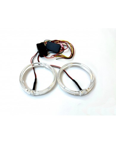 Angel Halka CREE Chipset 95mm Beyaz Turuncu Sinyal Modlu
