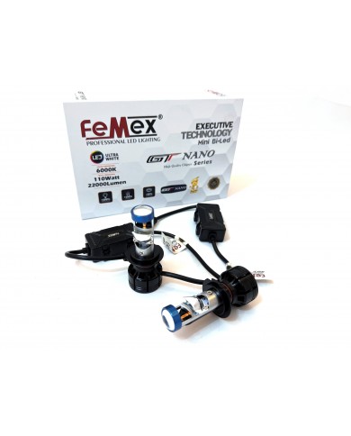 FEMEX GT Nano EXECUTIVE H7 Mini Bi-Led Xenon Kendinden Mercekli