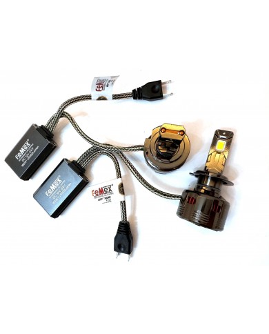 Femex GT Nano Plus Csp LUMILED ROYAL Chipset Radyatör Soğutmalı H7 Led Xenon Led Headlight
