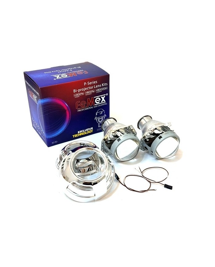 Femex Bi-Xenon Far İçi Hella Mercek 3,0 Inc Far Merceği H7 Led Xenon Uyumlu