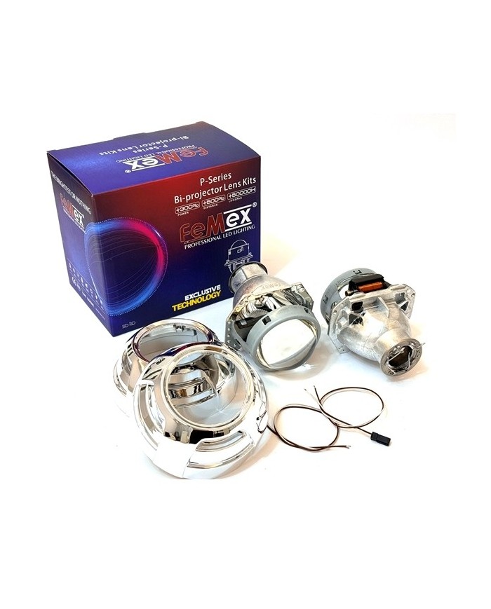 Femex Bi-Xenon Far İçi Hella Mercek 3,0 Inc Far Merceği H7 Led Xenon Uyumlu