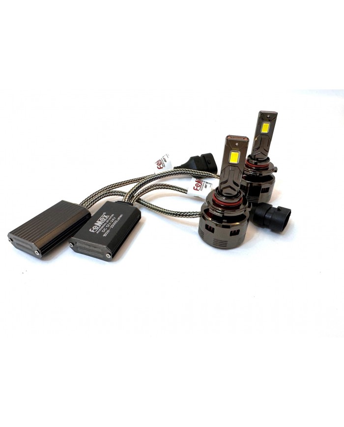 Femex GT Nano Plus Csp LUMILED ROYAL Chipset Radyatör Soğutmalı HB3 9005 Led Xenon Led Headlight