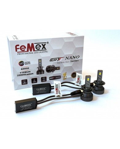 FEMEX GT NANO Csp LEXTAR H7 Led Xenon Led Headlight FEMEX GT NANO Csp LEXTAR H7 Led Xenon Led Headlight