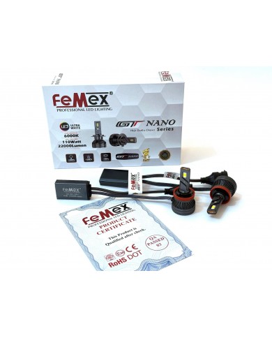 FEMEX GT NANO Csp LEXTAR H8/11 Led Xenon Led Headlight FEMEX GT NANO Csp LEXTAR H8/11 Led Xenon Led Headlight