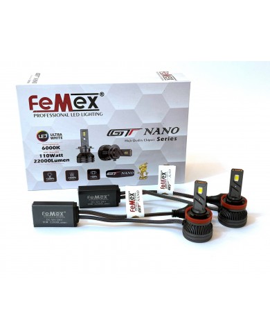 FEMEX GT NANO Csp LEXTAR H8/11 Led Xenon Led Headlight FEMEX GT NANO Csp LEXTAR H8/11 Led Xenon Led Headlight