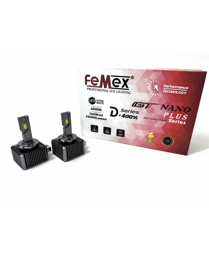 Femex Gt Nano Plus D1S D Serisi Tak Çalıştır Csp Led