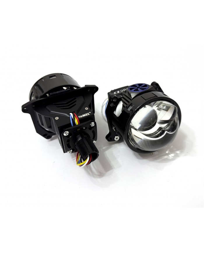 FEMEX P80 Bi-Led Projektör Far İçi LED Mercek 3,0 Inc Çift Lazerli