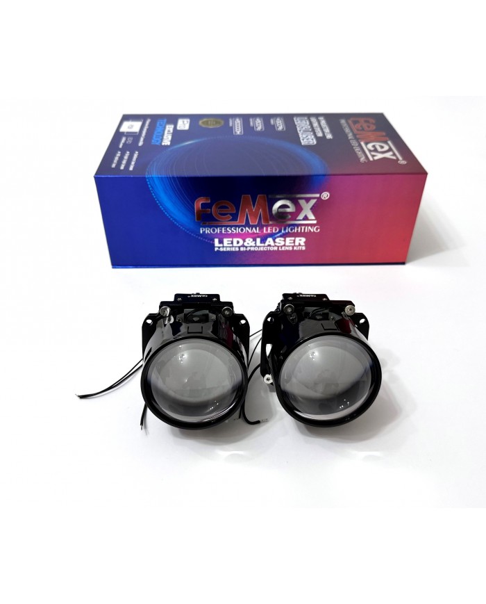 FEMEX P28 Bi-Led Projektör Far İçi LED Mercek 2,5 Inc Kısa Uzun Birlikte