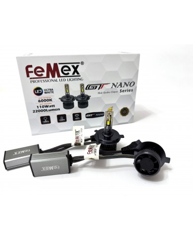 FEMEX GT NANO Pro Csp LEXTAR H4 Led Xenon Far Ampulu FEMEX GT NANO Pro Csp LEXTAR H4 Led Xenon Far Ampulu