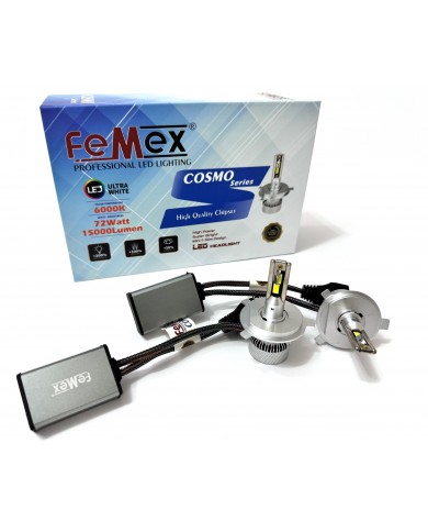 FEMEX Mini COSMO Csp 4575 H4 Led Xenon Far Ampulu FEMEX Mini COSMO Csp 4575 H4 Led Xenon Far Ampulu
