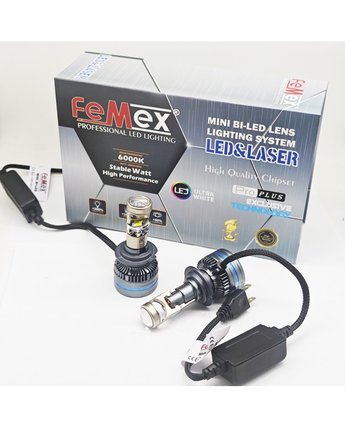 Femex H7 Pro Plus Exclusive Mini Bi-Led Csp Lextar Chips 55w