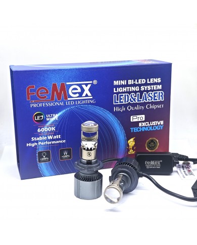 Femex H7 Pro Exclusive Mini Bi-Led Csp Lextar Chips 45w