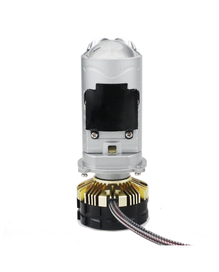 Femex Pro Plus H4 Uzun Far ve Laser  Mini Bi-Led 90W Kendinden Mercekli