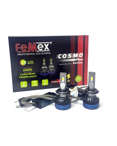 FEMEX COSMO PLUS H7 Yeni Nesil Güçlendirilmiş Led Far Xenon Led Headlight