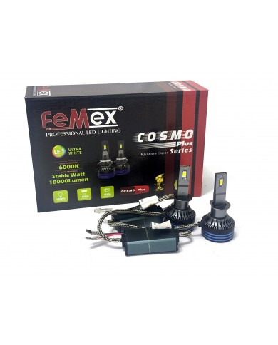 FEMEX COSMO PLUS H1 Yeni Nesil Güçlendirilmiş Led Far Xenon Led Headlight