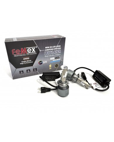 FEMEX Pro PLUS EXCLUSIVE Technology CSP LEXTAR Chipset H7 Mini Bi-Led Kendinden Mercekli Performans