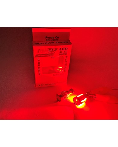 FEMEX Platinum Mercekli T15 W16W 3035 Chip 18smd Kırmızı 10W Led Ampul