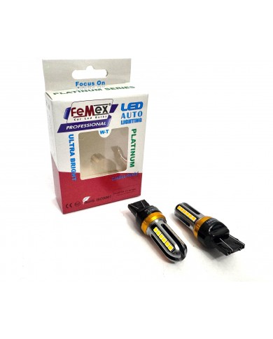 FEMEX Platinum T20 NoN-Direction 7440/7443 15W Tek Duy/Çit Duy Turuncu