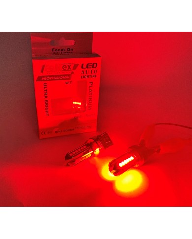 FEMEX Platinum T20 NoN-Direction 7440/7443 15W Tek Duy/Çit Duy Kırmızı