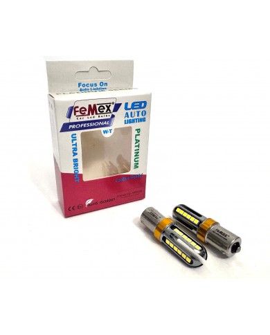 FEMEX Platinum P21W 1156 15W Tek Duy Beyaz Led Ampul