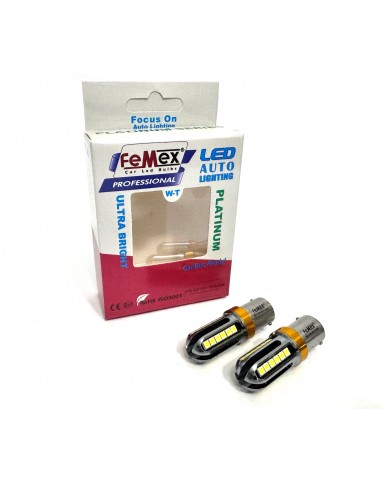FEMEX Platinum P21W 1156 15W Tek Duy Beyaz Led Ampul