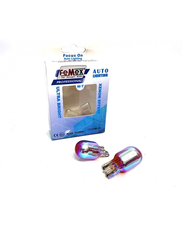 FEMEX Diadem Turuncu T20 W21W 7440/7443 Tek Duy/Çit Duy Sinyal&Gündüz Aydınlatma