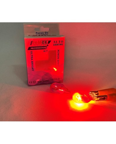 FEMEX Diadem Kırmızı T20 W21W 7440/7443 Tek Duy/Çit Duy Stop Aydınlatma