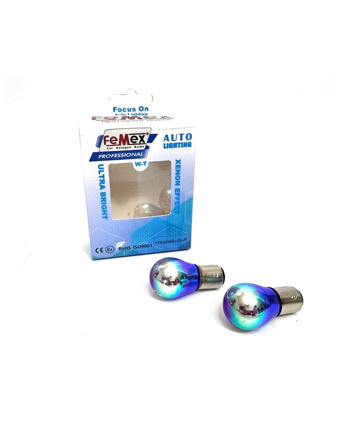 FEMEX Diadem Kırmızı P21W BAY15D Çift Duy Stop Aydınlatma