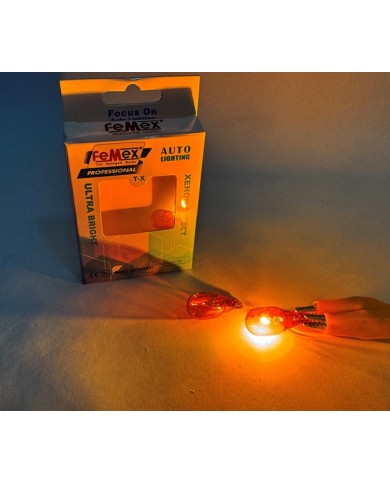 FEMEX Naturel Turuncu T15 W16W Sinyal Aydınlatma