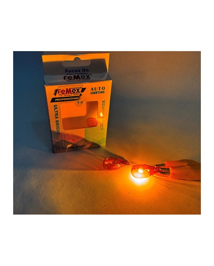 FEMEX Naturel Turuncu T15 W16W Sinyal Aydınlatma