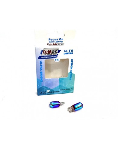 FEMEX Diadem Kırmızı T10 W5W Stop&Park Aydınlatma