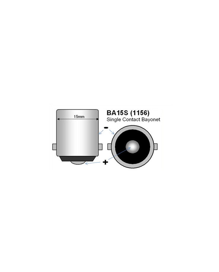 FEMEX Platinum P21W BA15S TEk Duy Decoderli Stop Fanlı Led Ampul