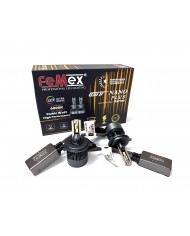 Femex GT Nano Plus Csp LUMILED ROYAL Chipset Radyatör Soğutmalı H4 Led Xenon Far Ampulu