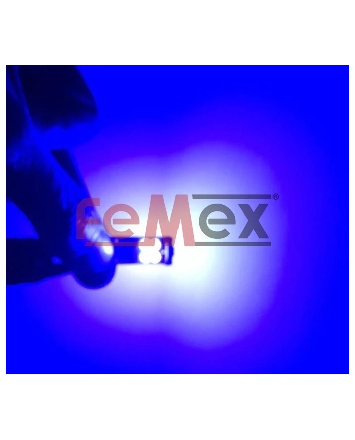 FEMEX Platinum Mavi T10 12 Smd 3030 Chip Led Ampul Aktif Canbus