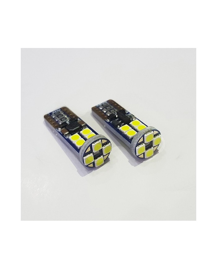 FEMEX Platinum Mavi T10 12 Smd 3030 Chip Led Ampul Aktif Canbus