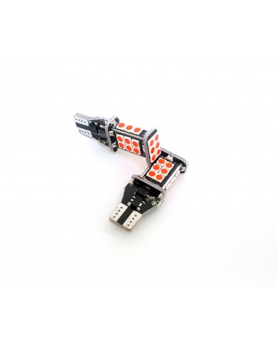 FEMEX Platinum Kırmızı T15 24 Smd 3030 Chip Led Ampul Aktif Canbus